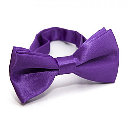 Детская галстук-бабочка Gofin Глянцевая Фиолетовая Ddb-29031