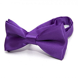Детская галстук-бабочка Gofin Глянцевая Фиолетовая Ddb-29031