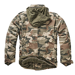 Куртка Brandit M-65 Giant LT WOODLAND S Камуфлированный (3101.107)