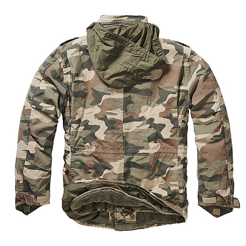 Куртка Brandit M-65 Giant LT WOODLAND L Камуфлированный (3101.107)
