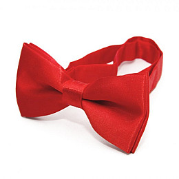 Детская галстук-бабочка Gofin Глянцевая Красная Ddb-29032