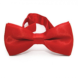 Детская галстук-бабочка Gofin Глянцевая Красная Ddb-29032