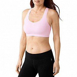 Бра Smart Wool Wm's PhD Seamless Racerback Bra SO160 Pink Horizon Heather XS (1033-SW SO160.665-XS)