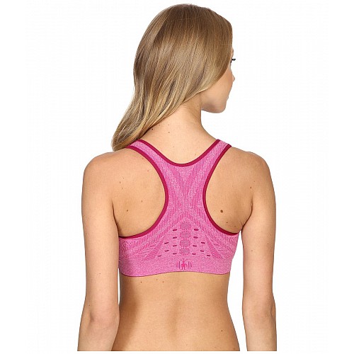 Бра Smart Wool Wm's PhD Seamless Racerback Bra SO160 Berry Heather XS (1033-SW SO160.314-XS)