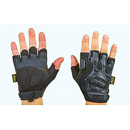 Перчатки тактические с открытыми пальцами Mexanix BC-5628 XL Черный (MR08606)