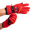 Перчатки горнолыжные теплые детские Zelart Spiderman C-6572 р-р L-XL Red (MR08705)