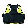 Майка сауна для схуднення Hot Shapers жіноча Black Yellow XXXL (kz085-hbr)