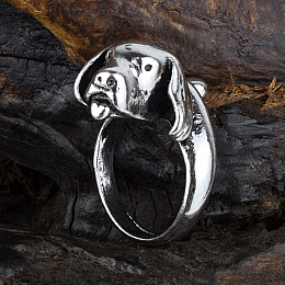 Кольцо Win Собака 20 Стальной (25135)