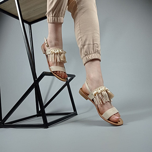 Босоножки Kamengsi H22-3 BEIGE 38 Бежевый (H22-3BG)