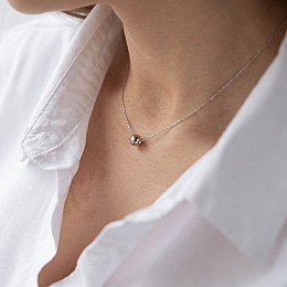 Колье Шар в белом золоте кол01846 Оникс 40