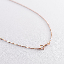 Колье Шар в красном золоте кол01760 Оникс 40