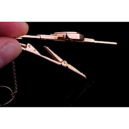 Зажим для галстука Герб Украины заж00009 Оникс