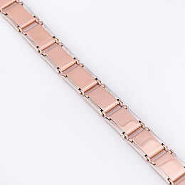 Золотой мужской браслет б00493 Оникс 20