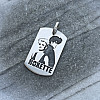 Срібний жетон Roxette (великий) жетонб2 Онікс