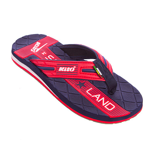 Вьетнамки для мальчиков KITO EC4211-RED 32 Темно-Синий-Красный