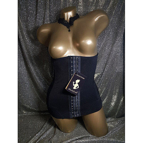 Утягивающий корсет Slim&Gentle 006 28 на талию 71-77 см черный без кружева