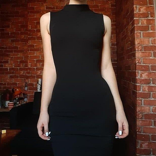 Стягуючий корсет Slim&Gentle 006 30 на талію 78-85 см чорний без мережива