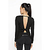 Пуловер Designed for Fitness Twist Black XS/S чорний
