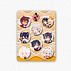 Набор значков Touken Ranbu Hanamaru 32мм 8шт (8160) Fan Girl