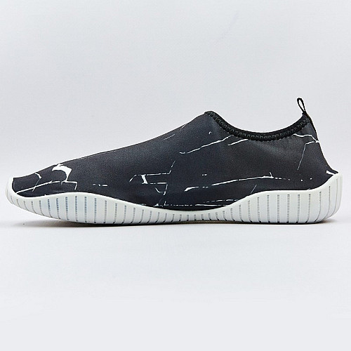 Обувь для пляжа и кораллов Zelart ZS002 26см (40-41) Черный-белый (SKL0985)
