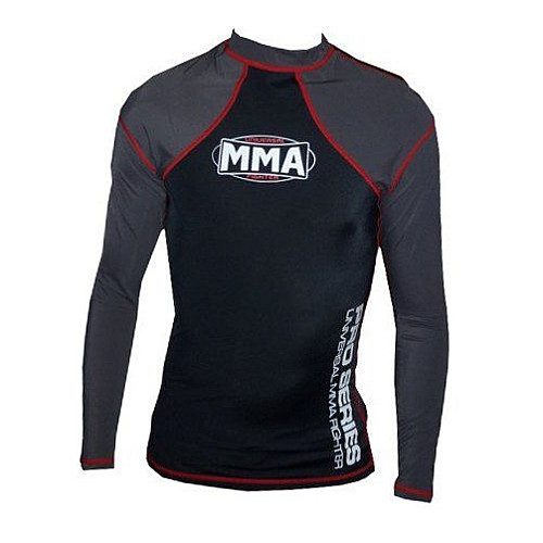 Рашгард Power System RashGuard Combat M Черно-серый (06227003)