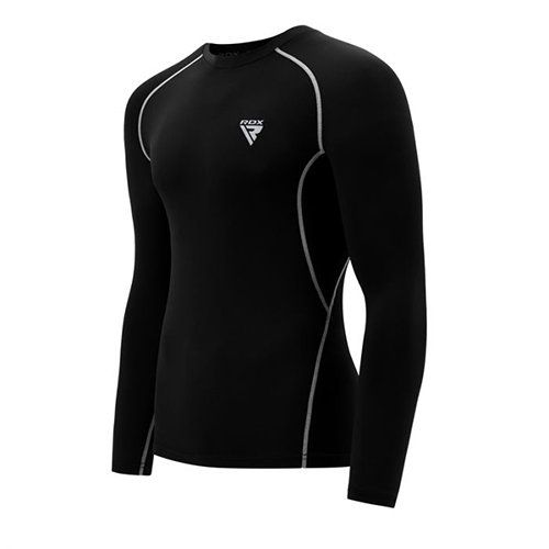 Рашгард с длинным рукавом RDX Lycra RDX Inc XL Черный (06260005)