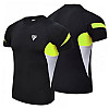 Рашгард с коротким рукавом RDX Lycra RDX Inc L Черно-зеленый (06260006)