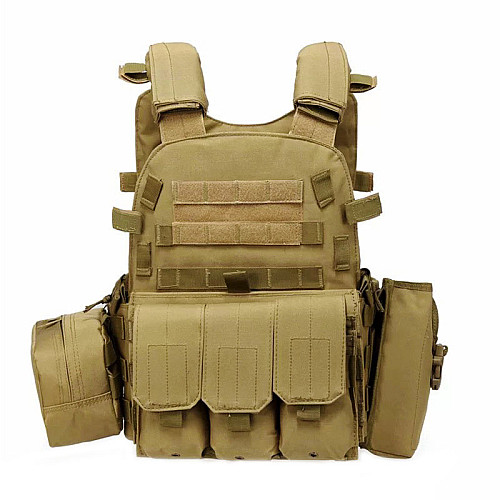 Жилет тактический военный армейский AOKALI Outdoor А64 Sand