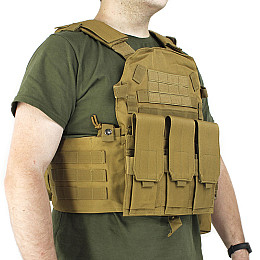 Жилет тактичний військовий армійський AOKALI Outdoor А64 Sand