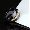 Кольцо керамическое Black Bionizi Berkani ТA27847