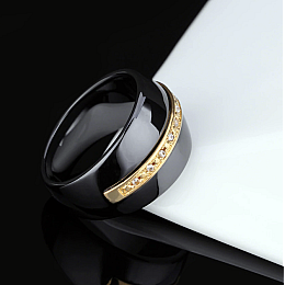 Кільце керамічне Black Bionizi Berkani ТA27847