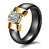 Кольцо керамическое Black Gold-Jo Berkani ТA27856
