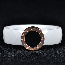 XII кольцо керамическое белое Berkani ТA27862