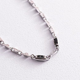 Серебряный мужской браслет ZANCAN ESB165 Оникс 5.1 г