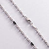 Серебряная мужская цепочка ZANCAN ESC054-N Оникс 12.80 г