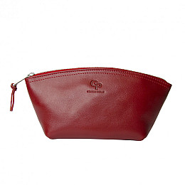 Косметичка Grande Pelle 805660 Красная 11 × 24 × 7.5