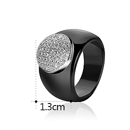 Кольцо керамическое Black Vilotti Berkani ТA27852