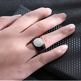 Кольцо керамическое Black Vilotti Berkani ТA27852