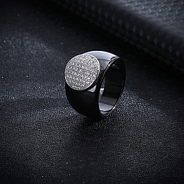 Кольцо керамическое Black Vilotti Berkani ТA27852