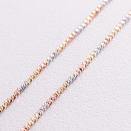 Цепочка Шарики в трех цветах золота ц00442 Оникс 50