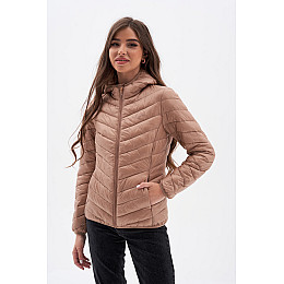 Вітровка Жіноча AVECS - 50226B/71 - Капучіно 4XL