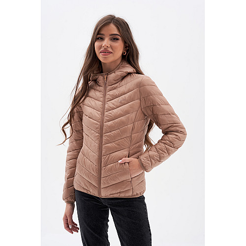 Вітровка Жіноча AVECS - 50226B/71 - Капучіно 4XL