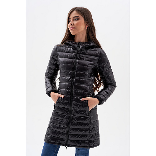 Вітровка Жіноча AVECS - 50246B/1 - Чорна 5XL