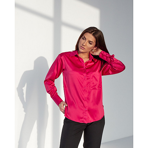 Блуза SL-FASHION 495.3 48 Малиновый (SLF-495.3-4)