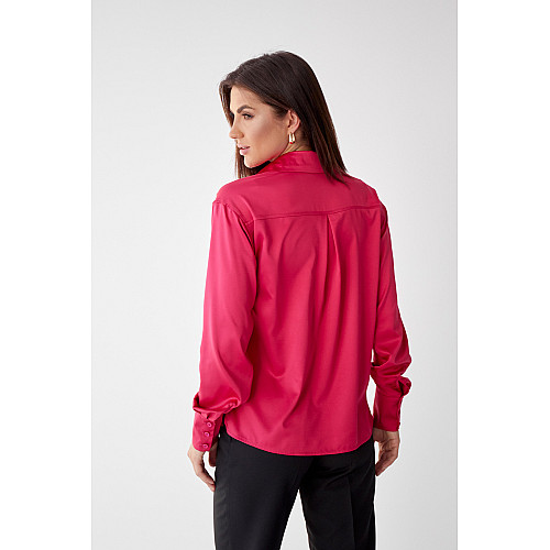 Блуза SL-FASHION 495.3 48 Малиновый (SLF-495.3-4)