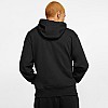 Бомбер чоловічий Nike M Nsw Club Hoodie Fz Ft L Чорний (BV2648-010)