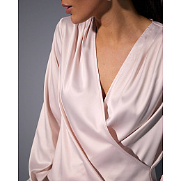 Блуза SL-FASHION 481.1 44 Пудровый (SLF-498.1-2)