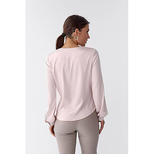 Блуза SL-FASHION 481.1 44 Пудровый (SLF-498.1-2)