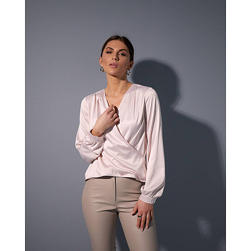 Блуза SL-FASHION 498.1 48 Пудровый (SLF-498.1-4)