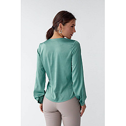 Блуза SL-FASHION 481.1 42 Фисташковый (SLF-498.2-1)